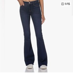 FRAME Denim Le High Flare Jeans Claremore Dark Wash Size 27